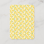 Citroen, limonade en veel leuke kaartjes (Achterkant)