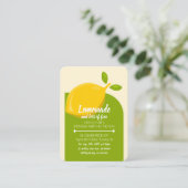 Citroen, limonade en veel leuke kaartjes (Staand voorkant)