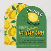 Citroen Logo, limonade en veel leuke verjaardag Kaart (Voorkant / Achterkant)