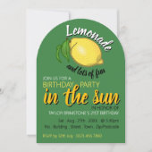 Citroen Logo, limonade en veel leuke verjaardag Kaart (Voorkant)