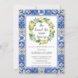 Citroen Main Squeeze Mediterraan Vrijgezellenfeest Kaart