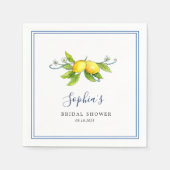  citroen Main Squeeze Vrijgezellenfeest Servet (Voorkant)