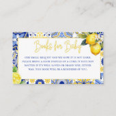 Citroen Mediterraan Baby shower Boekaanvraag Informatiekaartje (Voorkant)