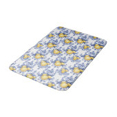 Citroen Mediterraan Citrus Patroon Badmat (Gekanteld)