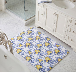 Citroen Mediterraan Citrus Patroon Badmat