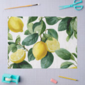 Citroen Mediterraan Decorative Tissue Wrap Papier (Craft)
