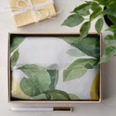 Citroen Mediterraan Decorative Tissue Wrap Papier (Geschenk)