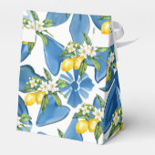 Citroen Mediterraanse Tegel Bruidsdouche Bedankdoosjes (Achterkant)