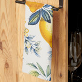 Citroen Mediterraanse tegel  Theedoek