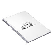 Citroen Mehari Citroën Mehari Notitieboek (Rechterzijde)