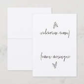 Citroen Meringue Food Label Tent Kaart (Voorkant / Achterkant)