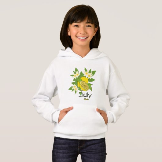 Citroen met bloemen (Voorkant volledig)