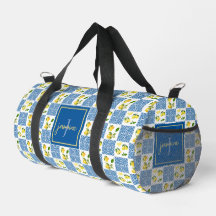 Citroen Monogram Naam Frans Land Tegel Patroon