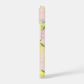 Citroen motief roze iPhone 15 case (Linkerkant)