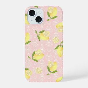Citroen motief roze iPhone 15 case
