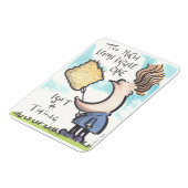 Citroen motregen taart magneet (Linkerzijde)