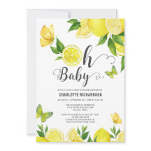 Citroen Oh Baby Citrus Baby shower gepersonaliseer