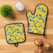 Citroen Ovenwant & Pannenlap Set (Top down)