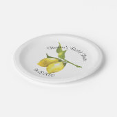 Citroen Papieren Bordje (Gekanteld)