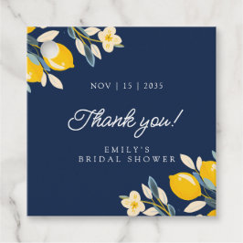 Citroen Positano Bruidsfeest Bedankjes Labels