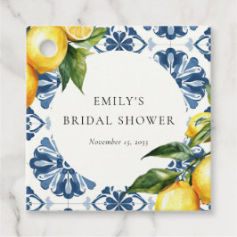 Citroen Positano Italiaans Bruidsdiner Bedankjes Labels