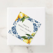 Citroen Positano Italiaans Bruidsdiner Bedankjes Labels (In situ)