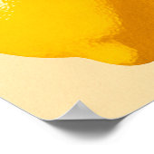 Citroen Poster Art, Levendige Retro Keuken Muurdec (Hoek)