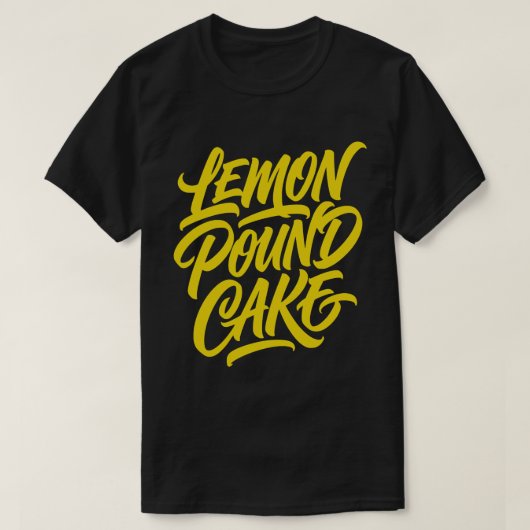 Citroen Pound Cake T-shirt (Design voorkant)