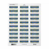 Citroen Retouradreslabels Etiket (Full Sheet)