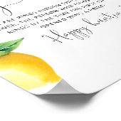 Citroen ring jacht bruidsfeest spel poster (Hoek)