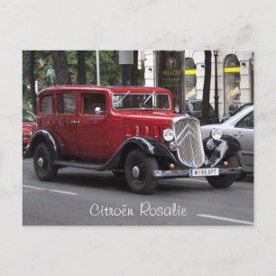 Citroen Rosalie Briefkaart
