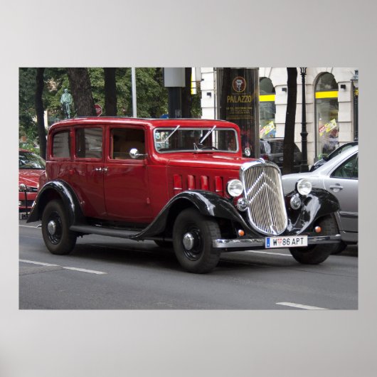 Citroen Rosalie Poster (Voorkant)