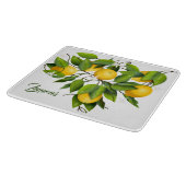 Citroen Sinaasappel Fruit Botanisch Snijplank (Hoek)