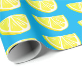 Citroen Slice Patroon Wrapping Paper Cadeaupapier (Rol Hoek)