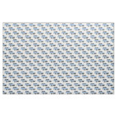 Citroen SM Ice Blue Fabric Stof (Yard (91,4 cm))