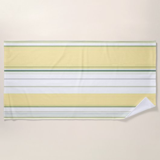 Citroen Smoothie Beach Handdoek (Voorkant)