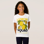 Citroen Squad Grappige limonade Zomer Citrus Fruit T-shirt (Voorkant volledig)