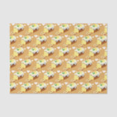 Citroen Taart Brood Met Icing Tissuepapier (Voorkant)