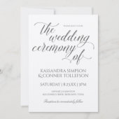 Citroen tak bruiloft uitnodigingen | geel (Voorkant)