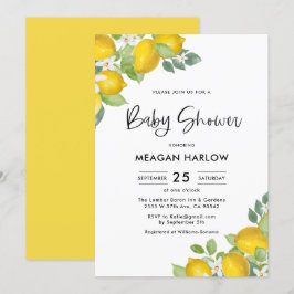 Citroen Thema Baby Shower Oh Baby Shower Uitnodigi Kaart