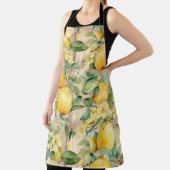 Citroen-thema keuken schort (Insitu)