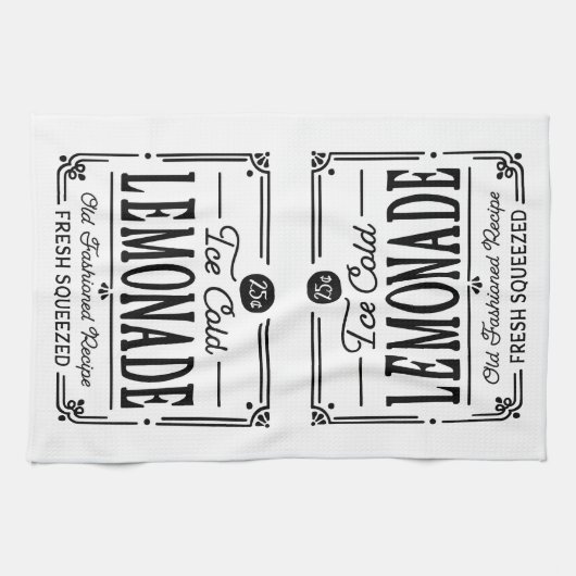 Citroen thema theedoek (Horizontaal)