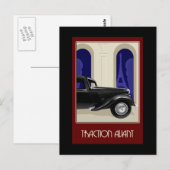 Citroen Traction Avant Briefkaart (Voorkant / Achterkant)