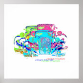 Citroen traction avant poster (Voorkant)