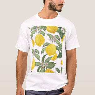 Citroen: tropisch fruit naadloos t-shirt