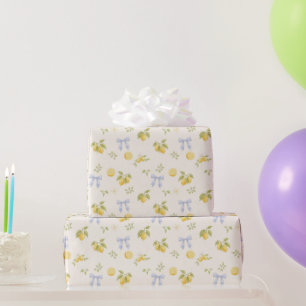 Citroen tuin met muizen cadeaupapier