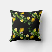 Citroen tuin zomer patroon kussen (Achterkant)