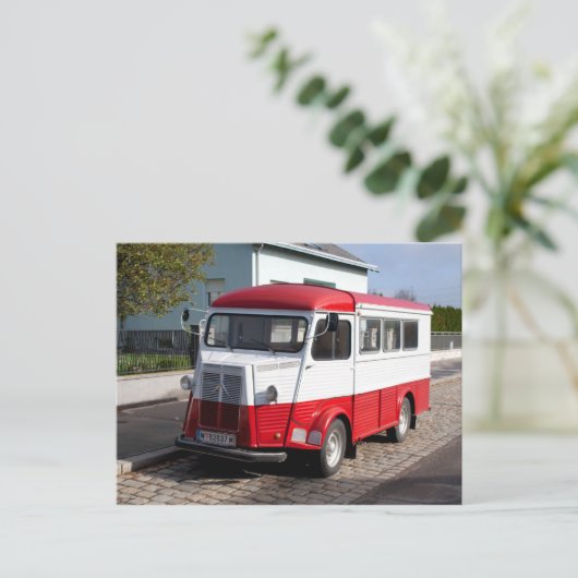 Citroen Type H Van Briefkaart (Staand voorkant)