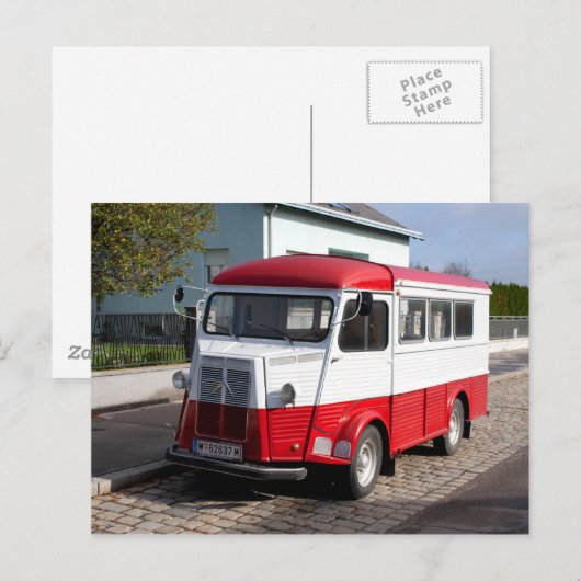 Citroen Type H Van Briefkaart (Voorkant / Achterkant)