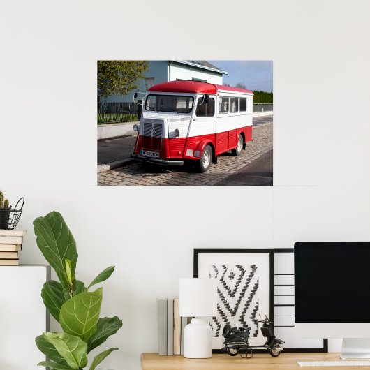 Citroen Type H Van Poster (Thuiskantoor)